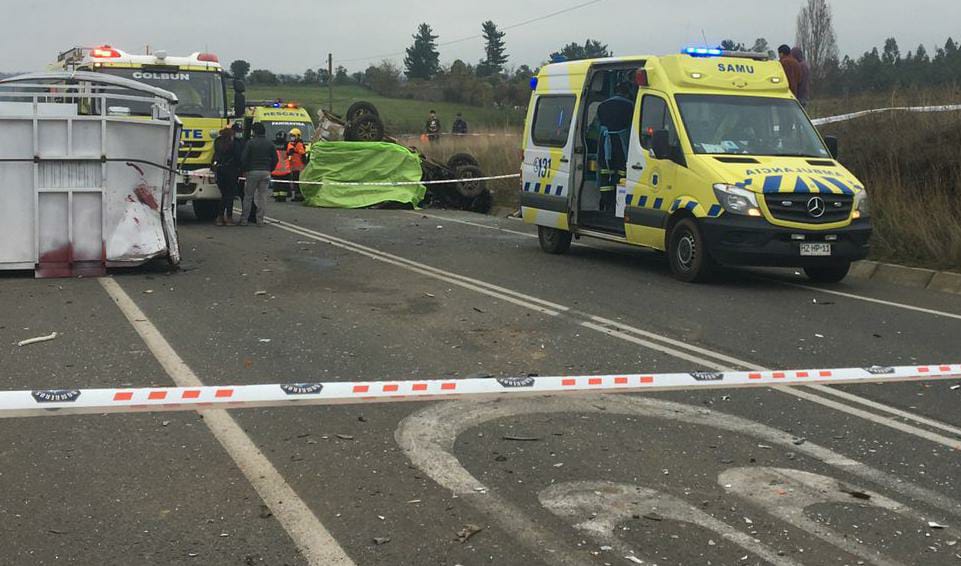 Fatal accidente de tránsito en San Clemente Linares en Línea