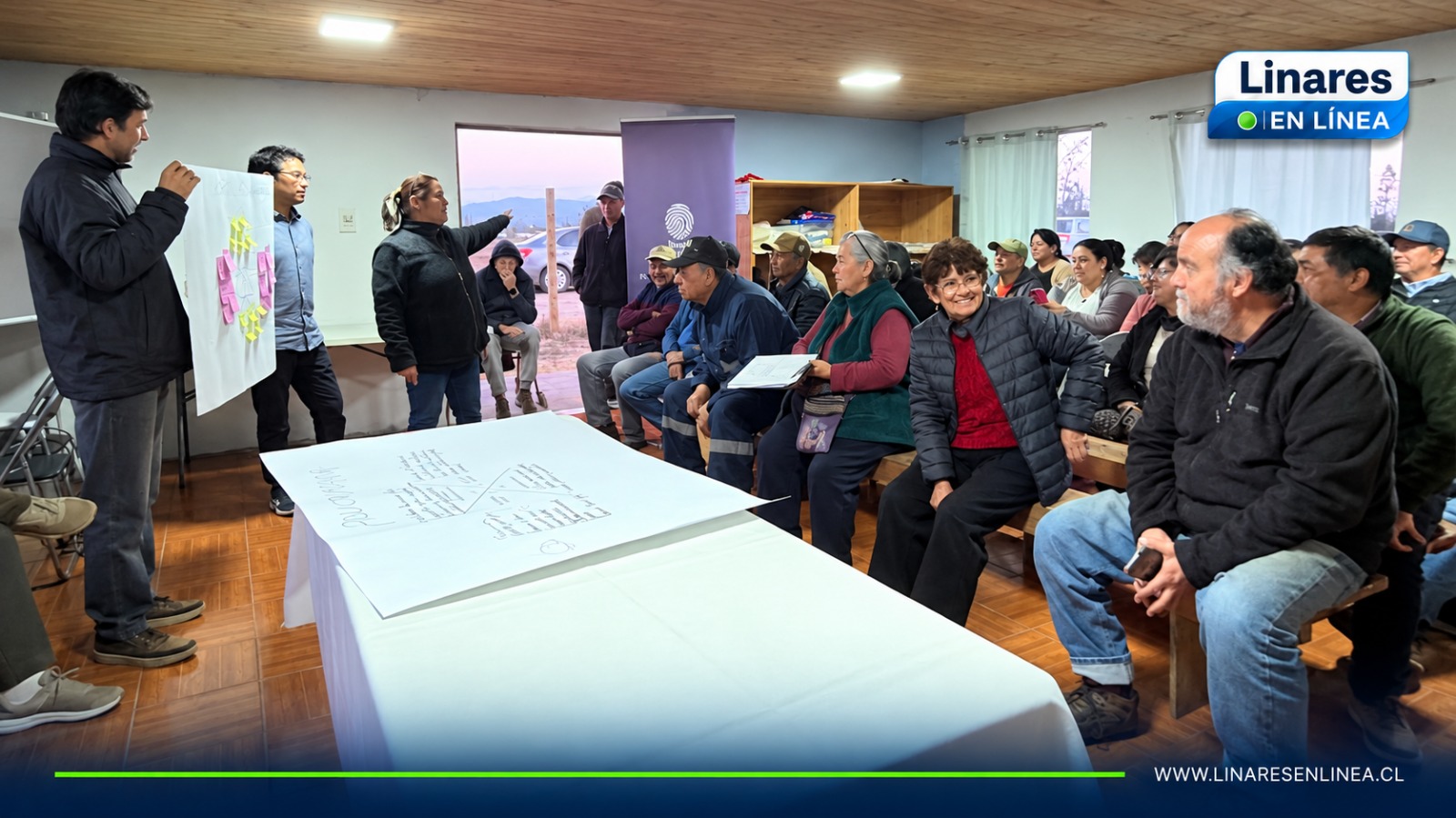 Imagen de la nota original en Linares en Línea